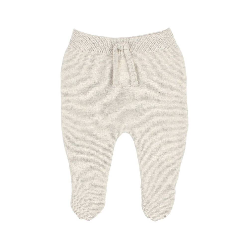 NEW BÚHO kid's footed leggings in natural